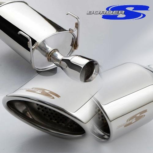 車検対応)BORDER-S/ボーダーS マフラー コペン(ABA-L880K) 100Φ LR