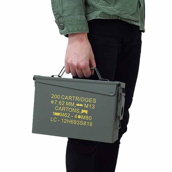 米軍タイプ アンモボックス 小 BX118YN 弾薬箱 アーモ缶 アーモ