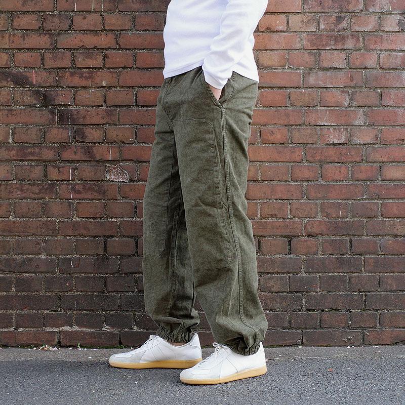 チェコ軍 M92 カモフラージュ ワークパンツ USED PP357UN Vz92 迷彩柄