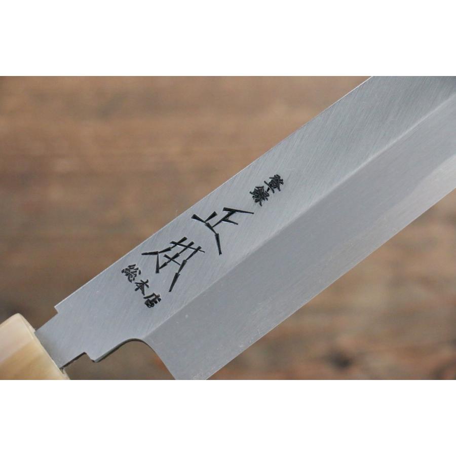 正本総本店 本霞 玉白鋼 柳刃包丁 朴柄 -270mm : 清助刃物 - 通販