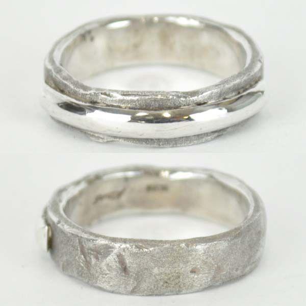 kensscratch】ケンズ スクラッチ シルバー リング/指輪 アクセサリー