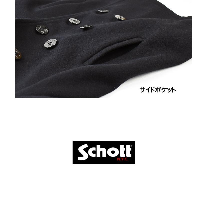 Schott N.Y.C（ショット） Schott レディース ピーコート 742SB BOYS
