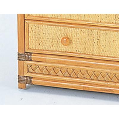 今枝商店 ラタンチェスト 籐家具 チェスト6杯 ワイドタイプ 65センチ幅