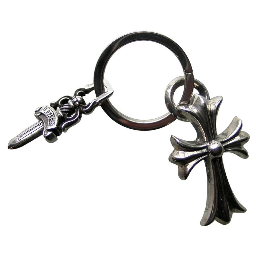 CHROME HEARTS KEYRING SMALL CH CROSS クロムハーツ キーリング