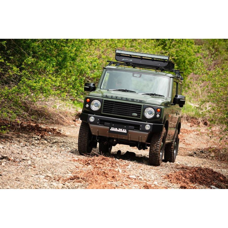 DAMD(ダムド) little D. リトルD フロントグリル マットブラック塗装