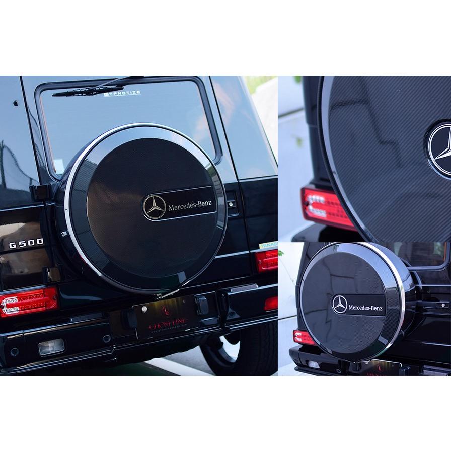 G-CLASS BENZ HYPNOTIZEスペアタイヤカバーブラックカーボン (エスプリ