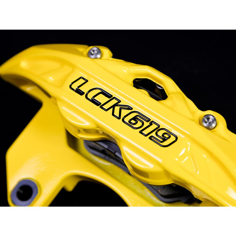 LA400K/880Kコペン フロントブレーキキット(ブレーキキャリパー4POT