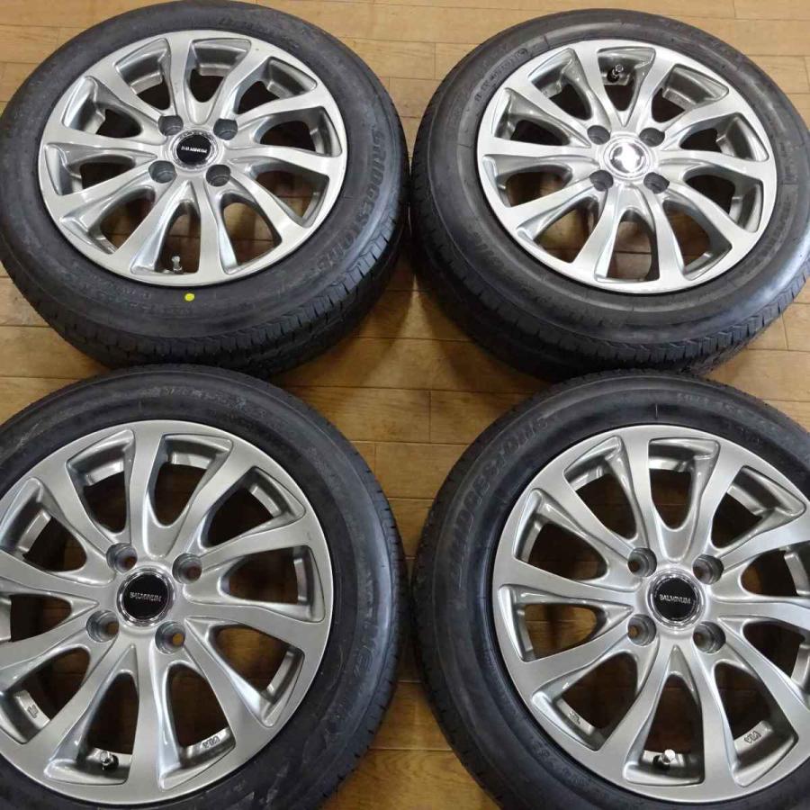 NEXTRY 155/65R14×5.5J 75S サマータイヤ＆アルミ 4本SET ブリヂストン