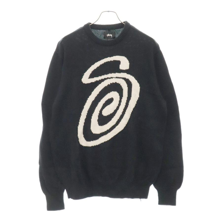 STUSSY（ステューシー） Curly S SWEATER カーリーSロゴコットンニット