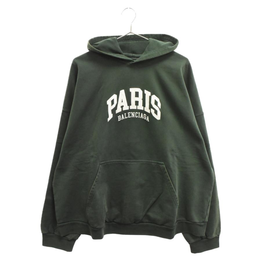 BALENCIAGA（バレンシアガ） 22SS Cities Paris Hoodie パリス刺繍プル