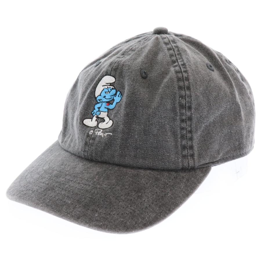 WIND AND SEA（ウィンダンシー） ×Smurf スマーフ 刺繍 デニムベース