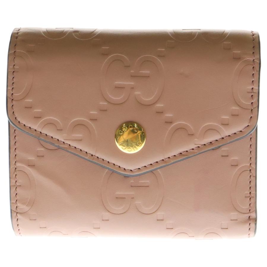 GUCCI（グッチ） GG ミディアムウォレット コンパクトウォレット 三
