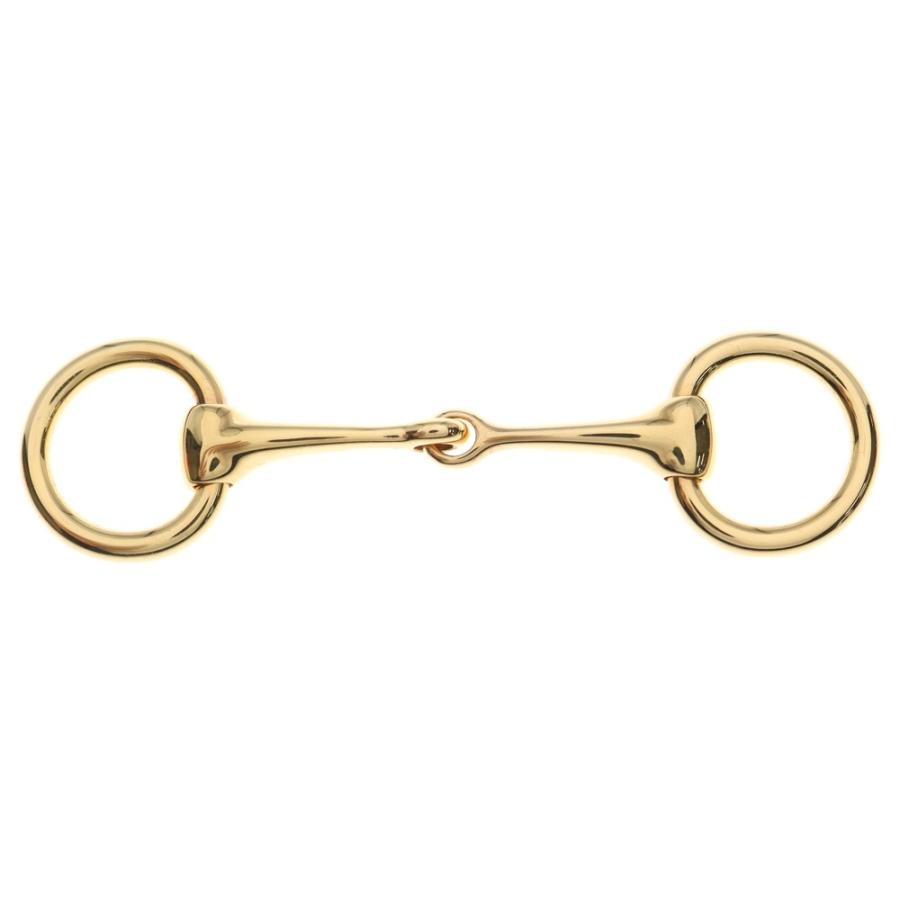 HERMES（エルメス） モールドゥホースビット スカーフリング ゴールド