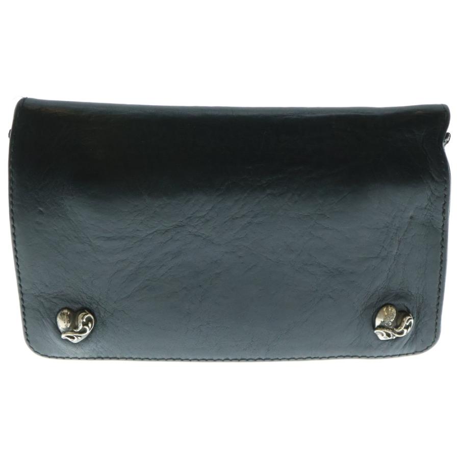 CHROME HEARTS（クロムハーツ） 1ZIP 1ジップハートボタンレザー