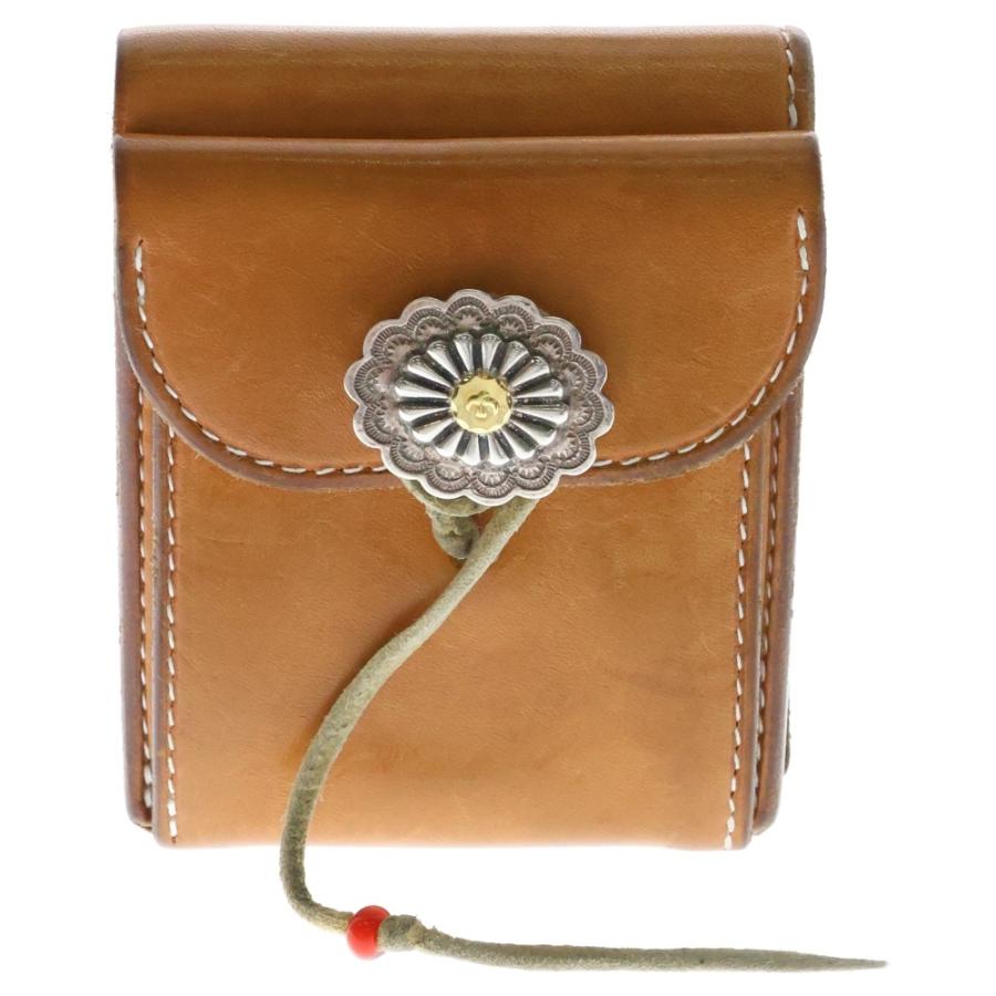 goro's（ゴローズ） K18フラワーコンチョ付き 二つ折り財布 : BRING