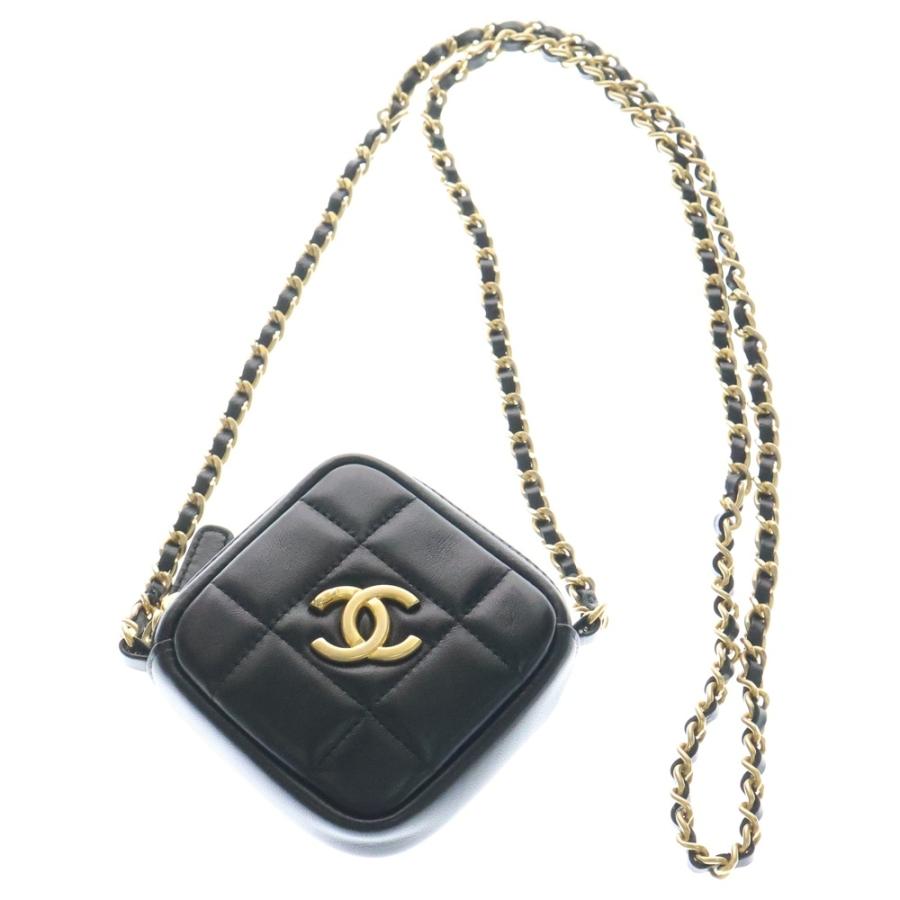 CHANEL（シャネル） ココマーク マトラッセ 30番台 ラムスキン レザー