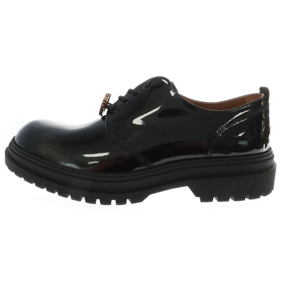 FRED PERRY（フレッドペリー） Derby Patent Leather Shoes ロゴ