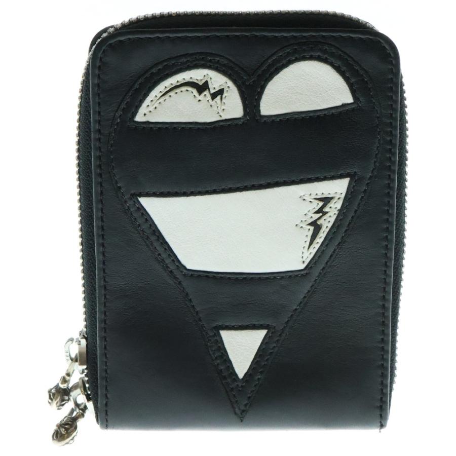 CHROME HEARTS（クロムハーツ） PPO DOUBLE ZIP WALLET STRIPED HEART