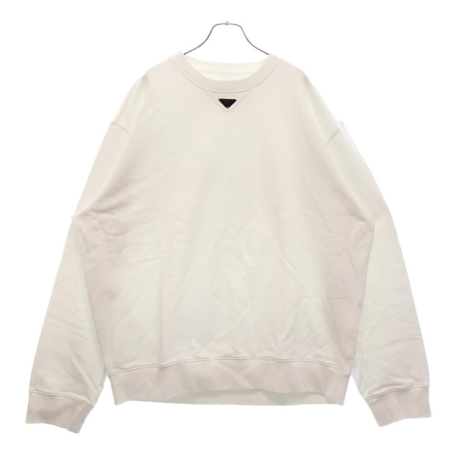 PRADA（プラダ） 23AW トライアングル ロゴ プレート クルーネック