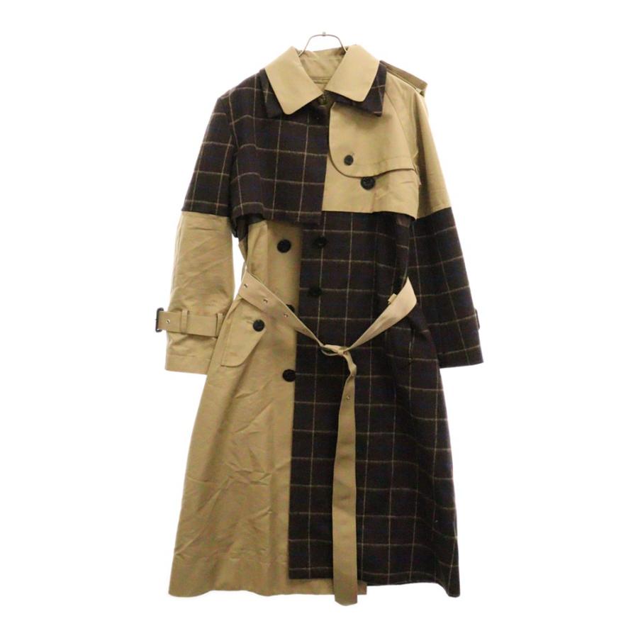 sacai（サカイ） 20SS Gabardine and Melton Wool ウール 切替