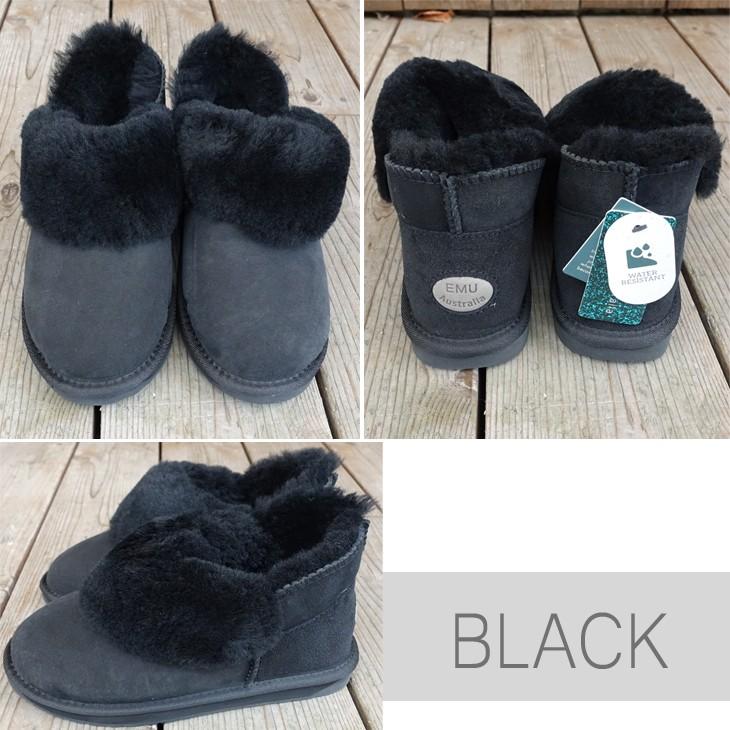 EMU エミュー モカシン ムートンブーツ シープスキン ユニセックス