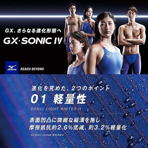 MIZUNO（ミズノ） 競泳 水着 GX-SONIC 4 MR ハーフスパッツ FINA承認