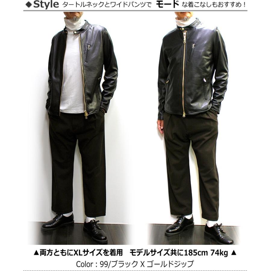 Retro Grade 羊革シングルライダース SHEEPSKIN SINGLE RIDERS メンズ