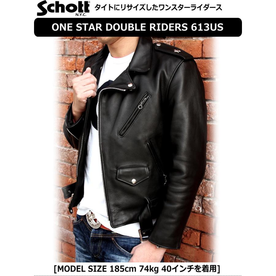 Schott N.Y.C（ショット） Schott ONESTAR RIDERS613US (ショット