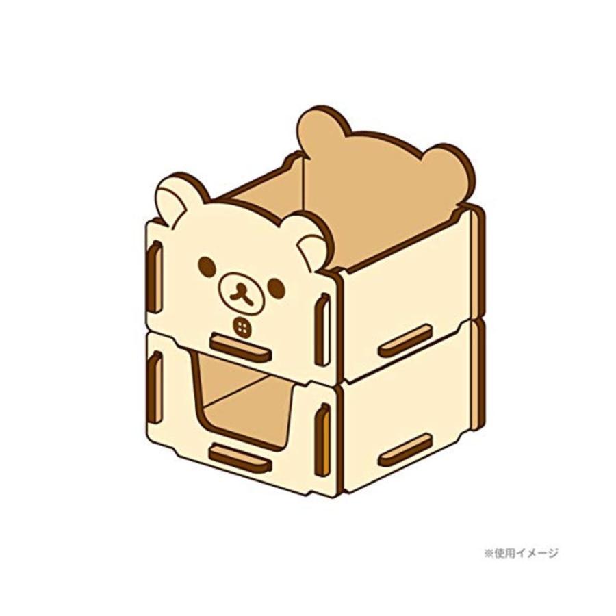 San-X（サンエックス） リラックマ 組み立て木箱（コリラックマ