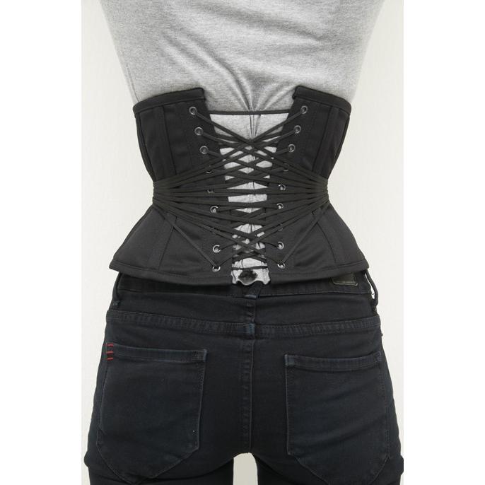 ファンレーシング トレーニングコルセット（ブラック）くびれ ベルト