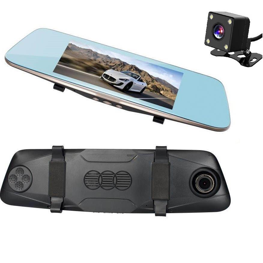 送料無料 ドライブレコーダー 7インチ 前後カメラ同時録画 バック