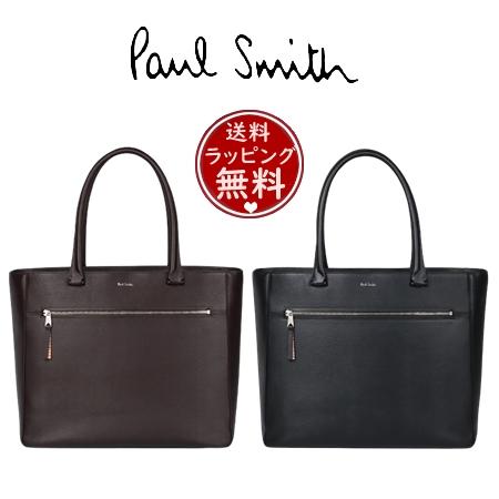 ポール・スミス Paul Smith トートバッグ ストローグレインレザー