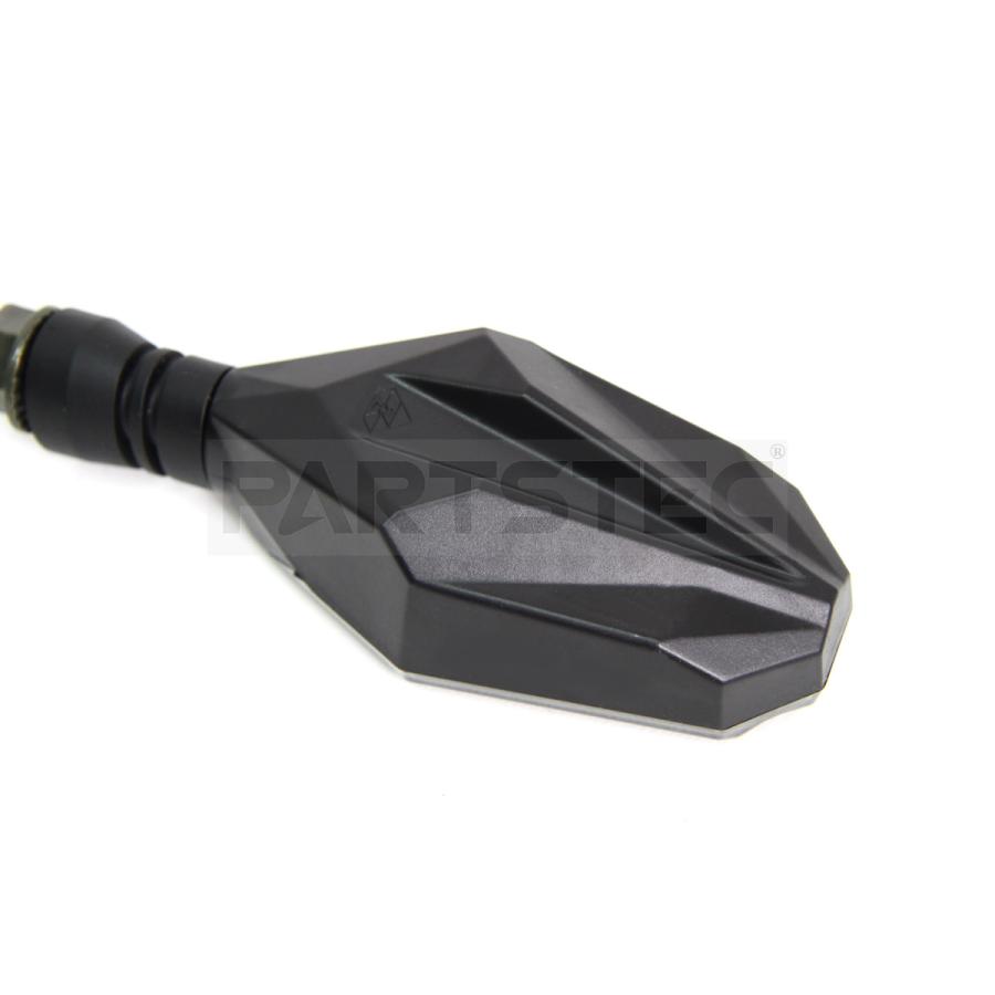 バイク ウインカー 汎用 LED アンバー ポジション デイライト ホワイト