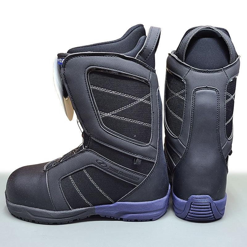 ZUMA スノーボードブーツ 17ZM FERRY TGF BLACK-NAVY ダイヤル式 大人