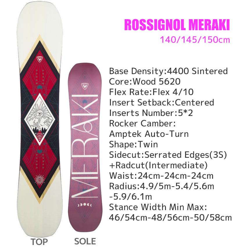 ROSSIGNOL（ロシニョール） スノーボード 3点セット レディース 23-24