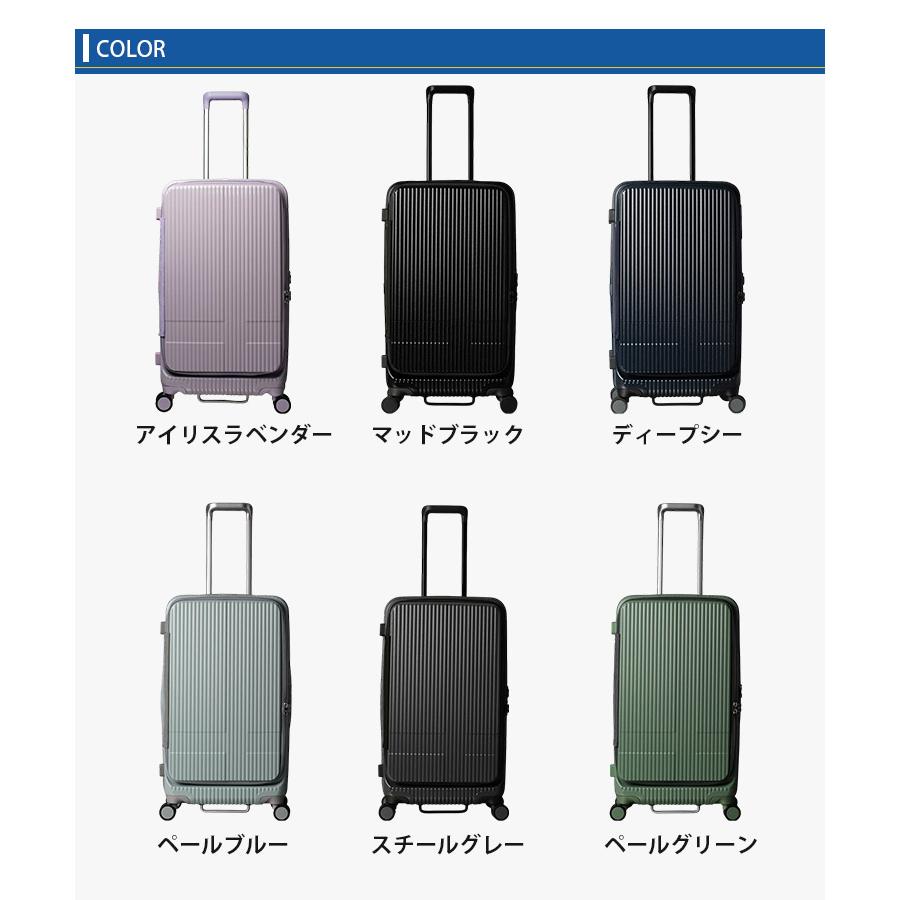イノベーター スーツケース 75L INV650DOR TSAロック 軽量 ドアタイプ
