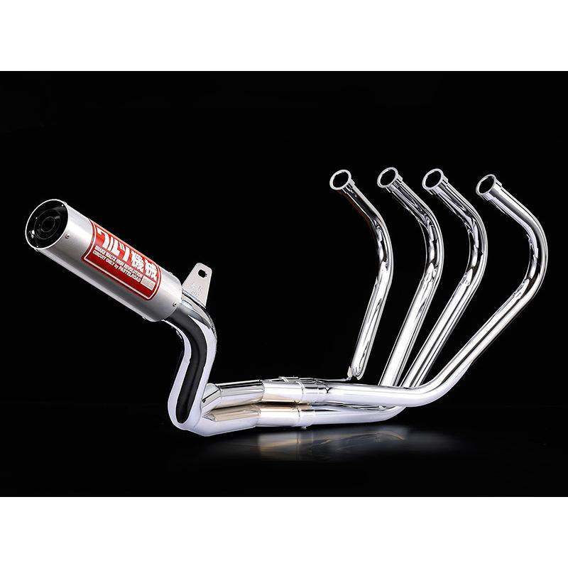 ワルツ機械曲げマフラー CBR400F メッキ 【送料無料】 15029