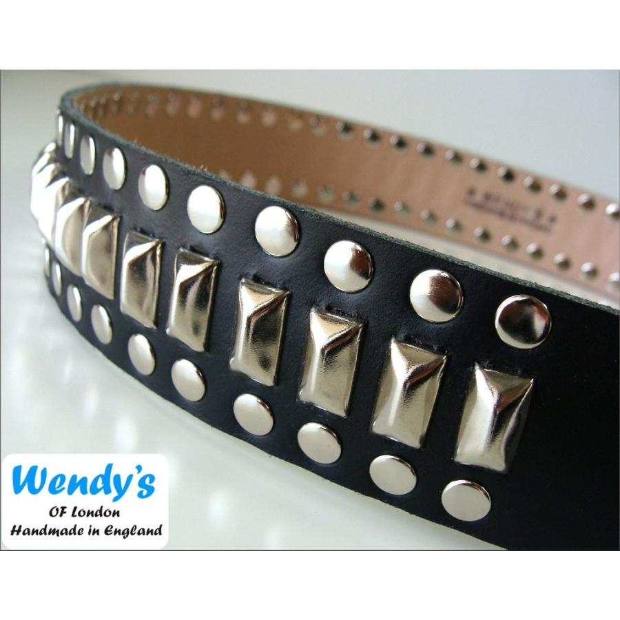 WENDYS ウェンディーズ 正規 イギリス製 Rivet Ingot Stud Belt