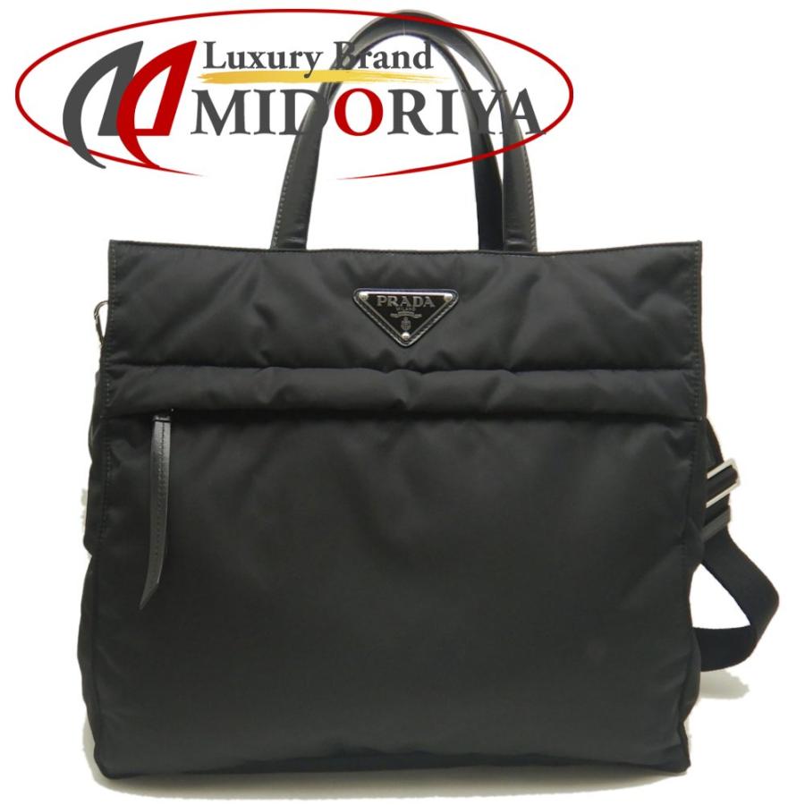 PRADA（プラダ） 2WAY 2VG076 トートバッグ テスート NERO ナイロンx