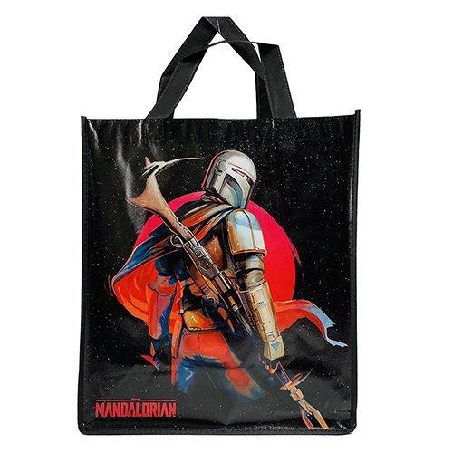スターウォーズ ショッパーバッグ Lサイズ （ブラック/マンダロリアン
