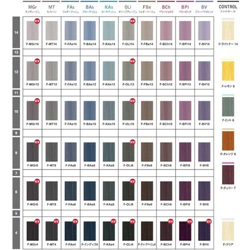 N. ナプラ N.エヌドットカラー ファッションシェード F-チェリー7 第1