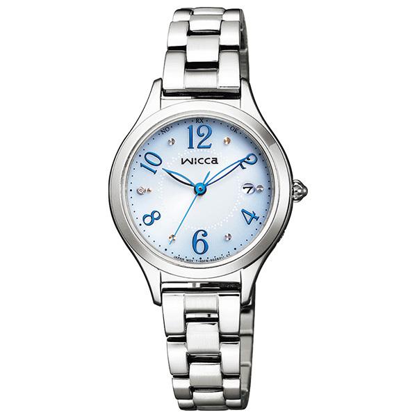 wicca（ウィッカ） シチズン ハッピーダイアリー 電波ソーラー 日付