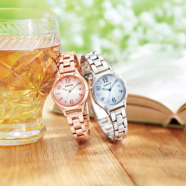 wicca（ウィッカ） シチズン ハッピーダイアリー 電波ソーラー 日付