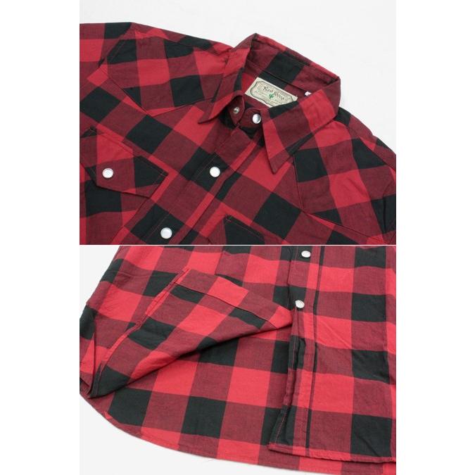 レッドウッドオリジナル REDWOOD / ブロックチェック 長袖シャツ BLOCK