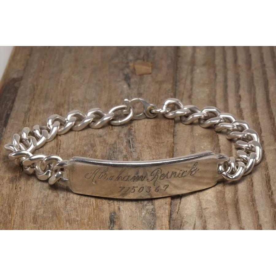 IDブレスレット ヴィンテージ シルバー 925 ジュエリー (B166