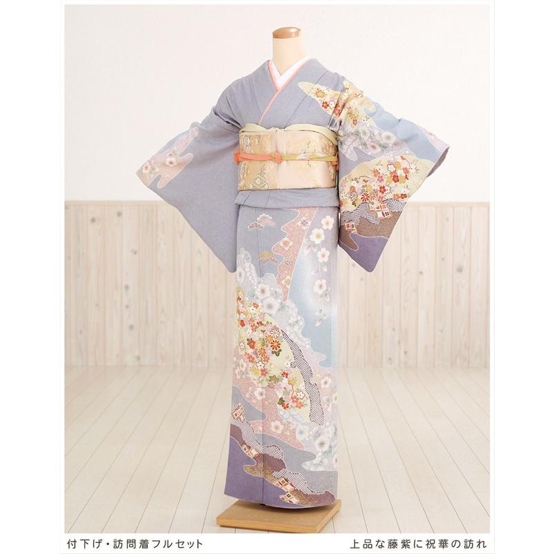 訪問着レンタル 結婚式 卒業式 入学式 七五三 hw1151 着物レンタル