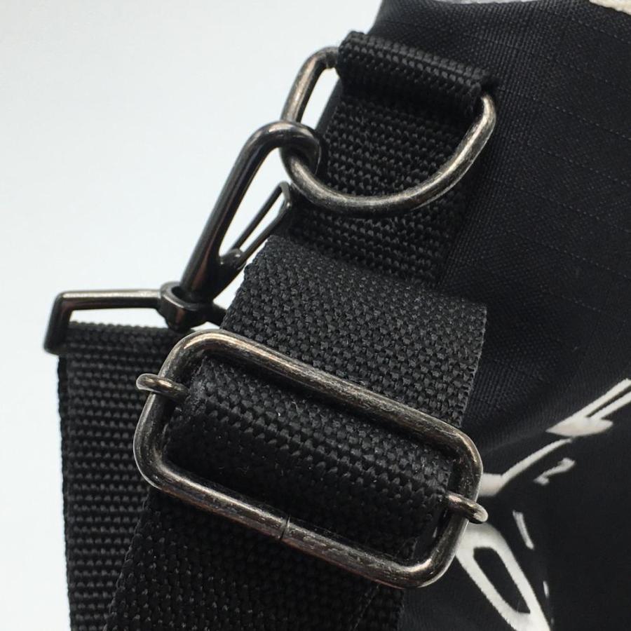 ポロゴルフ ラルフローレン クラブケース 黒×白 ゴロ刺しゅうゴルフ