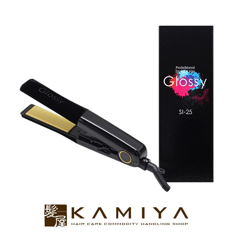 大阪ブラシ SI-25 ストレートアイロン グロッシー|25mm ストレートヘア