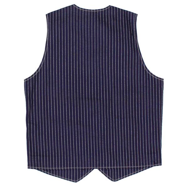 Pherrow's（フェローズ） ワークベスト PV1-W ウォバッシュ ストライプ