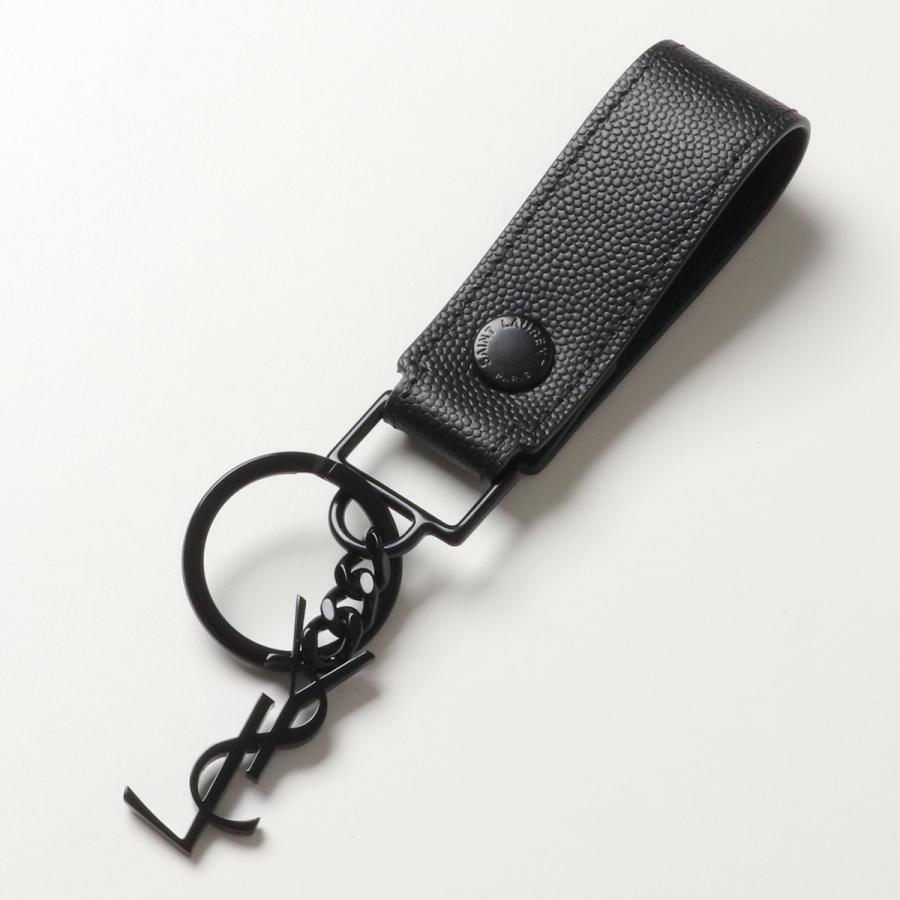SAINT LAURENT サンローランパリ 518323 BTY0U レザー キーリング
